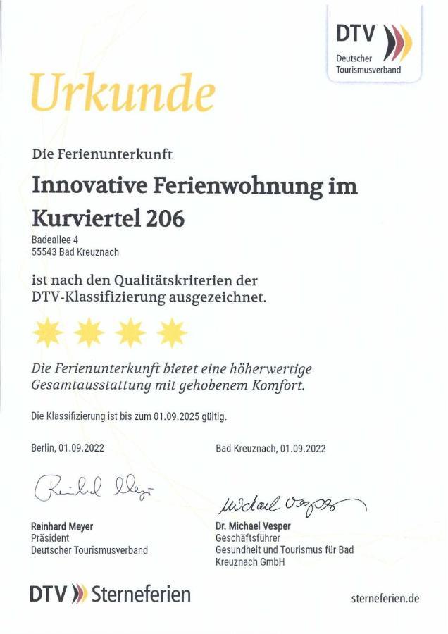 Innovative 2-Zimmer-Ferienwohnung Am Kurpark Bad Kreuznach Exterior foto